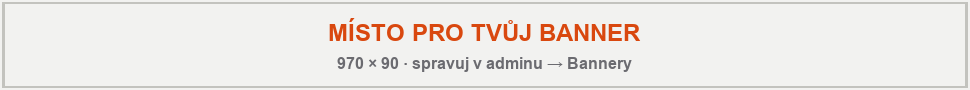 Demo banner — hlavička